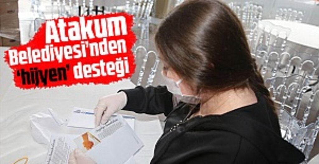 Atakum Belediyesi’nden Esnafa Destek: Kuaför ve Berberlere Dezenfeksiyon ve Hijyen Kiti Hizmeti