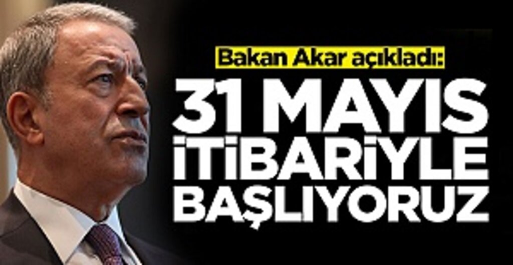 Milli Savunma Bakanı Akar'dan Kritik Mesajlar: Terhisler 31 Mayıs’ta Başlıyor, TSK Koronavirüsle Mücadelede Örnek Oldu