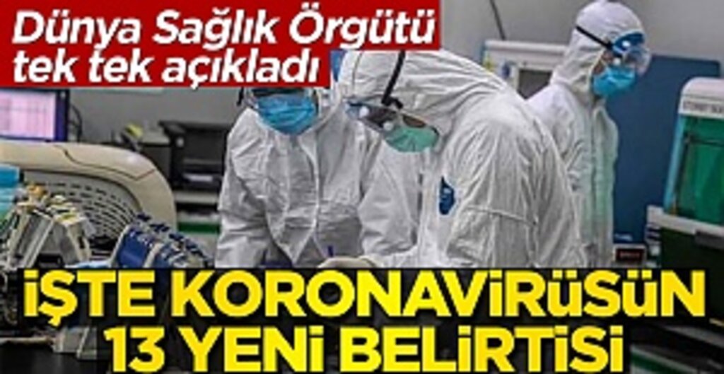 DSÖ Koronavirüs Belirtilerini Güncelledi: Listeye 10 Yeni Semptom Daha Eklendi