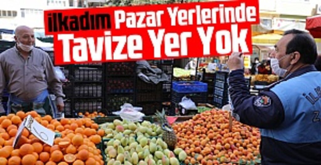 İlkadım’da Pazar Denetimleri Sıkılaştı: Maske, Mesafe ve Hijyen Kurallarında Taviz Yok