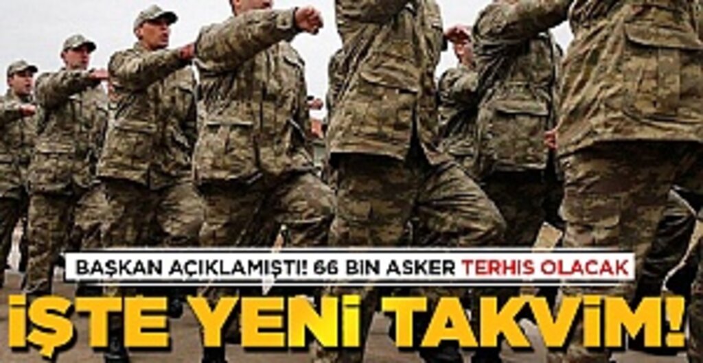 Cumhurbaşkanı Erdoğan’dan Askerlik Açıklaması: Terhis ve Celp Takvimi Netleşti