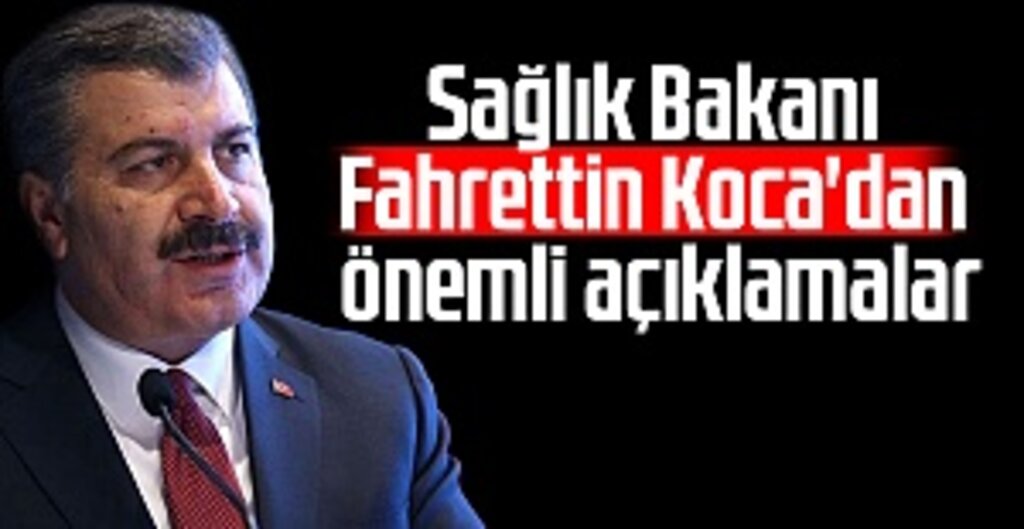 Bakan Koca: Bayramda Tedbire Uyalım, Sonrası Daha Özgür Olabilir