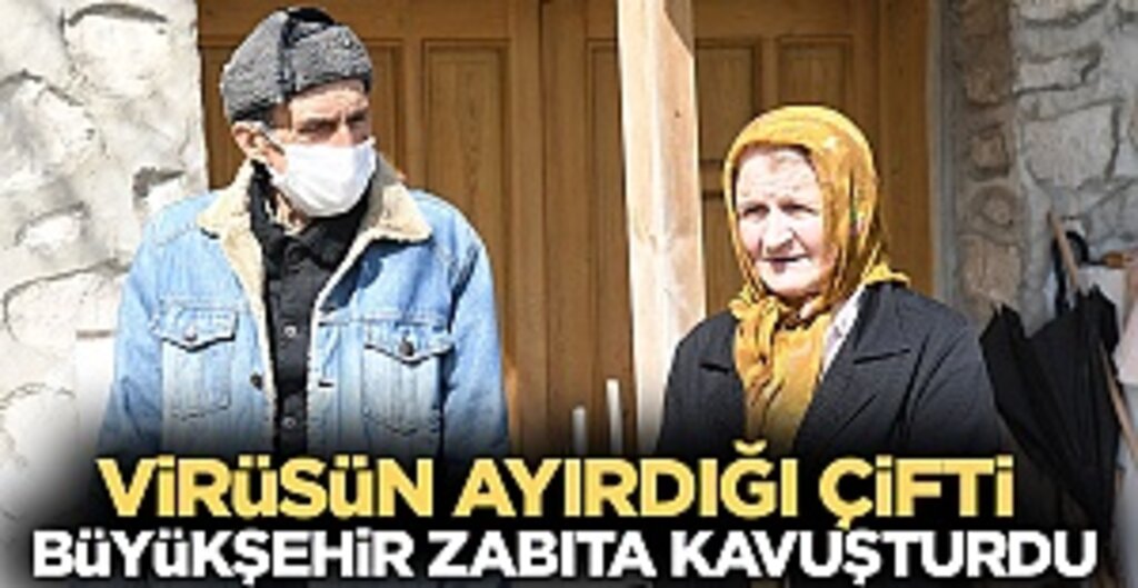 Samsun’da 3 Ay Sonra Duygulandıran Kavuşma: Demirel Çiftini Zabıta Birleştirdi