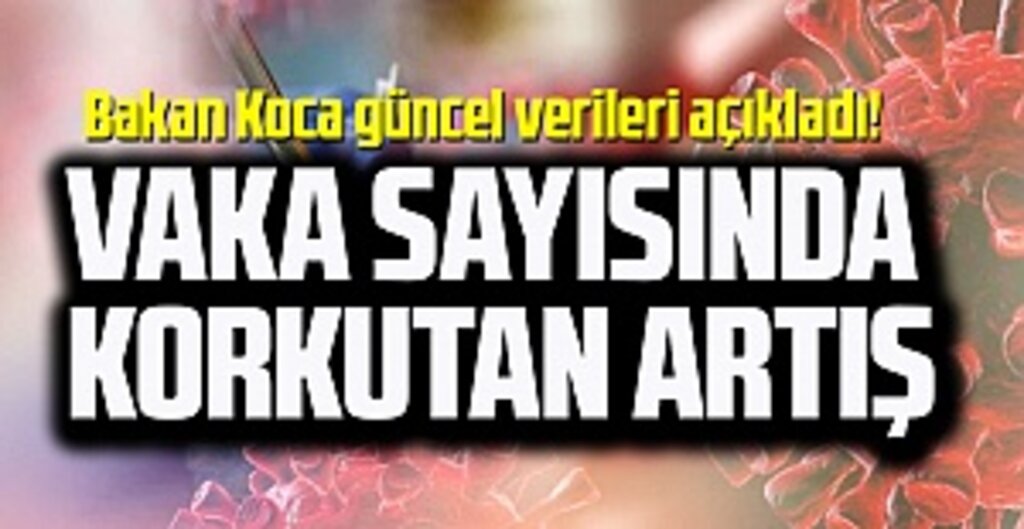 Vaka Sayıları Yeniden Yükselişte: Bakan Koca’dan Uyarı Geldi! Son 24 saatte 1.459 yeni vaka, 14 can kaybı