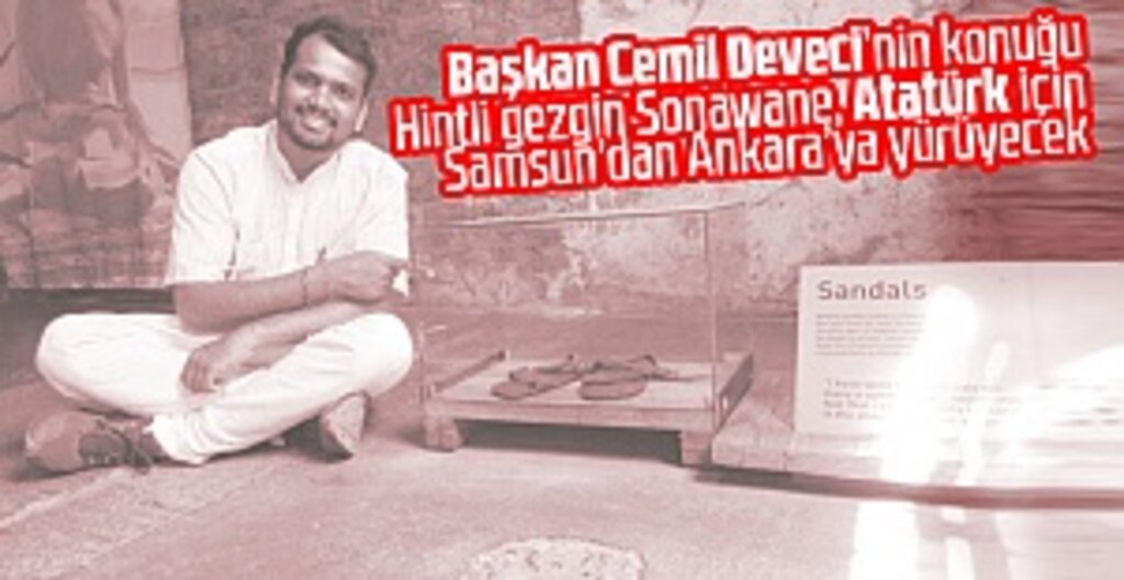 Hindistan’dan Yola Çıktı, Anıtkabir’e Yürüyor: Gezgin Nitin Sonawane Atakum’da