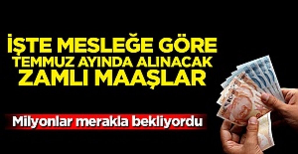 Memur ve Emekli Maaşlarına %5,75 Zam Geldi! İşte Yeni Maaşlar...