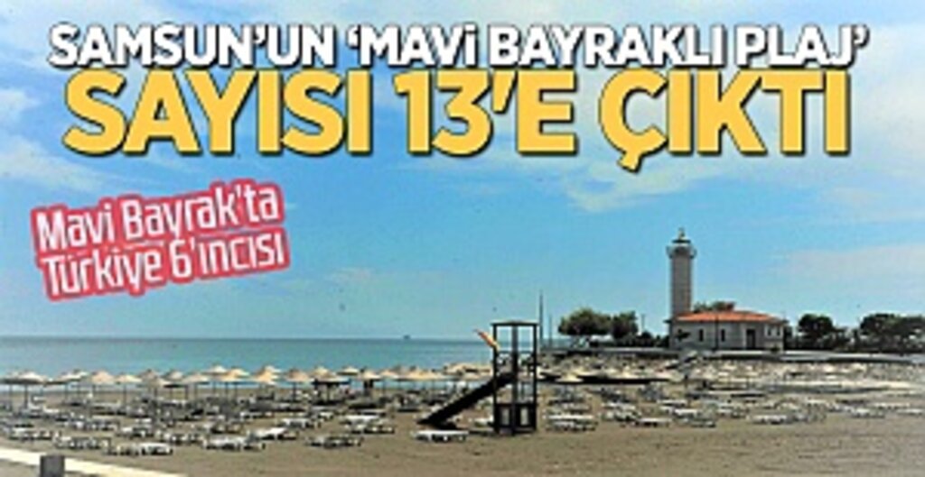 Karadeniz'in Parlayan Yıldızı Samsun, Türkiye Altıncısı Oldu