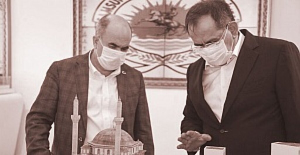 Samsun Valisi Dağlı'dan Büyükşehir Belediye Başkanı Demir'e İade-i Ziyaret