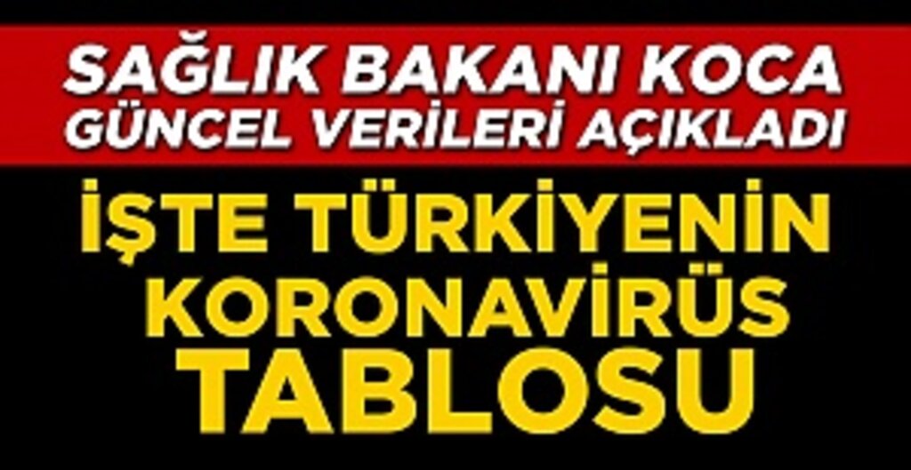 9 Ağustos Türkiye koronavirüs tablosu! Bakan Koca son durumu açıkladı