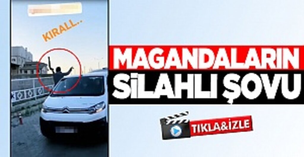Samsun'da Magandaların Silahlı Şovu