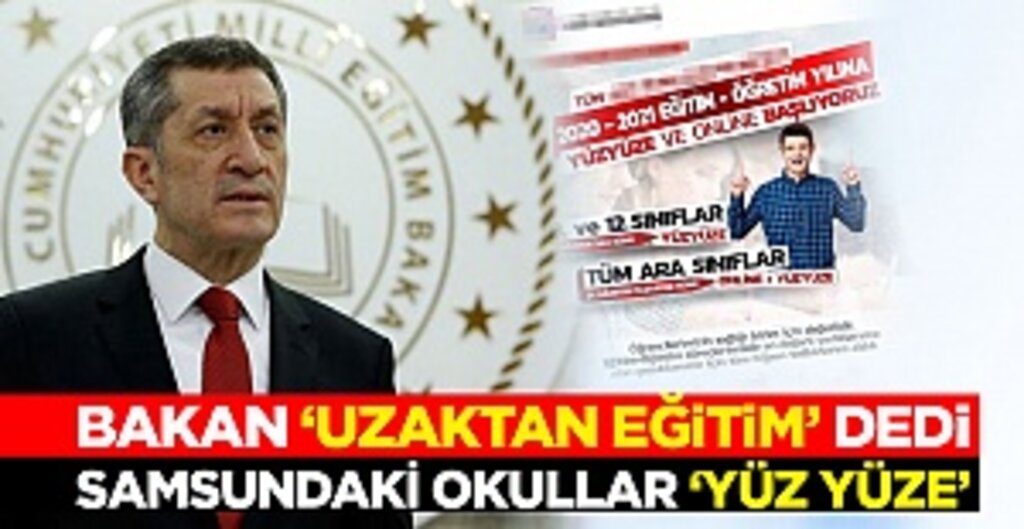 Uzaktan Eğitim Değil 'Yüz Yüze'