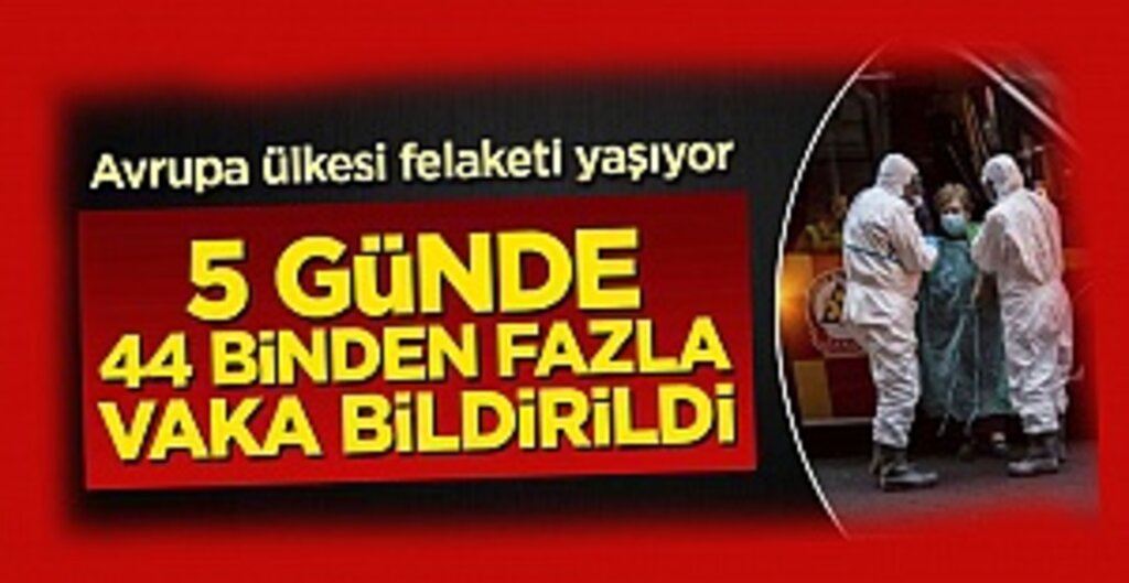 İspanya'da Son 24 Saatte 8 Bin 866 Yeni Koronavirüs Vakası