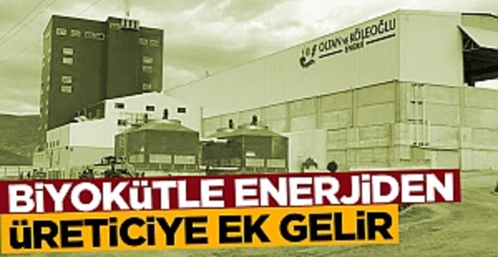 Biyokütle Enerjiden Üreticiye Ek Gelir