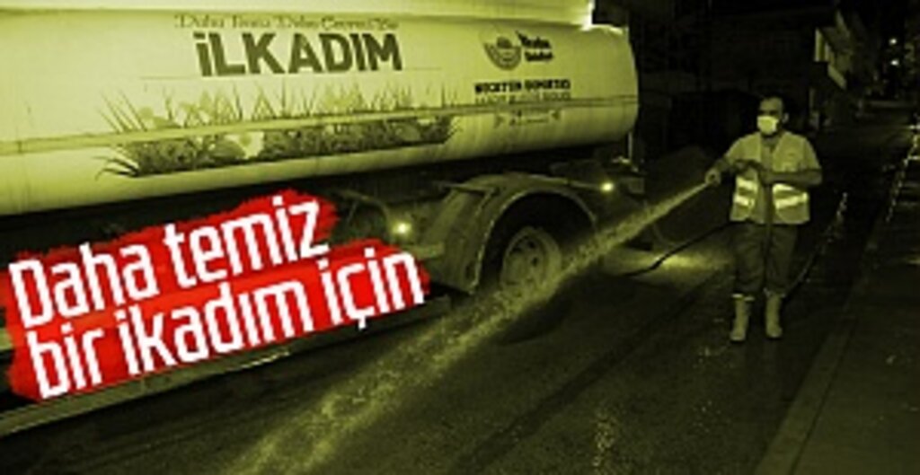 Temizlik İşleri Ekipleri Daha Temiz Bir İlkadım İçin Canla Başla Çalışıyor