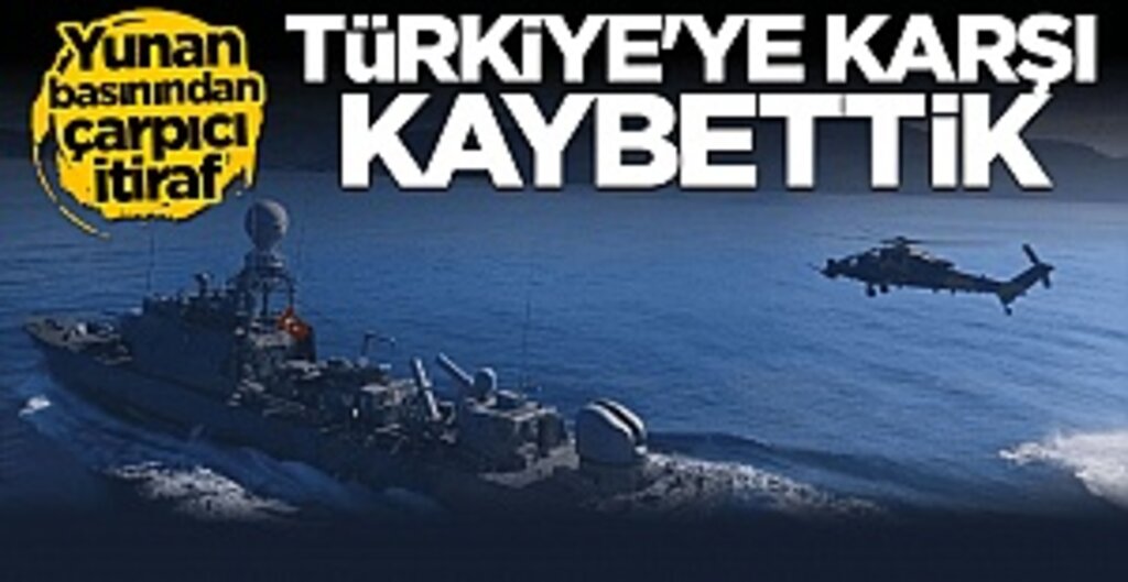 Yunan basınında Türkiye korkusu! Böyle duyurdular