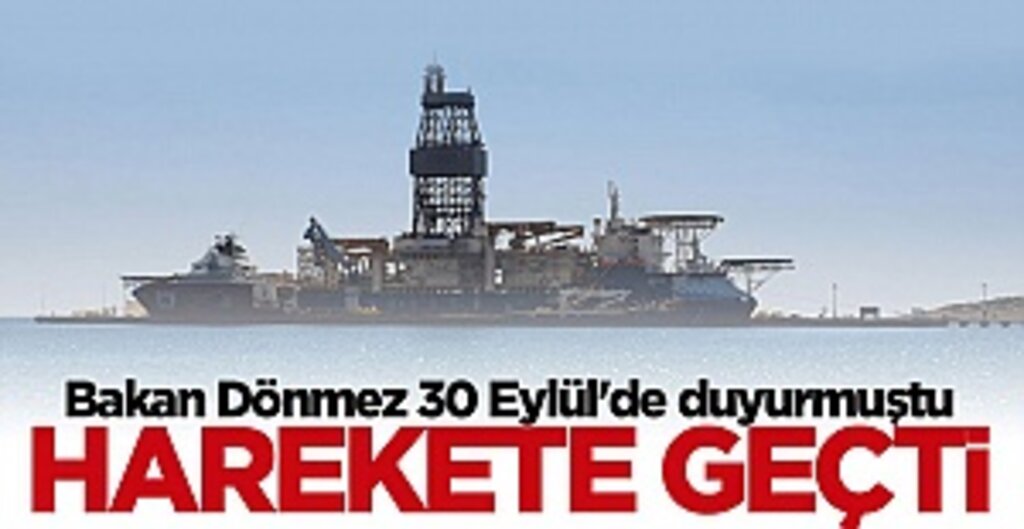 Bakan Fatih Dönmez 30 Eylül'de duyurmuştu... Kanuni demir aldı