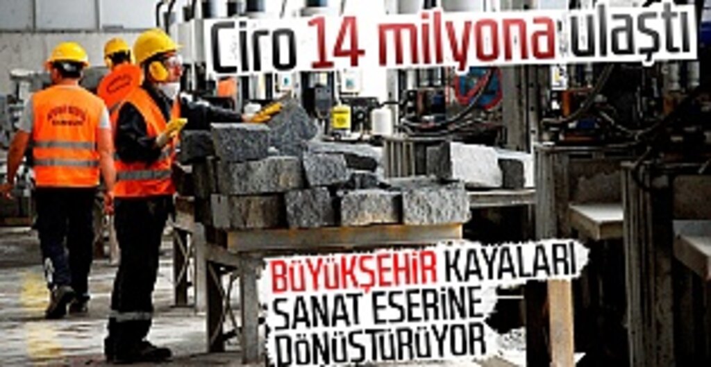Büyükşehir, kayaları sanat eserine dönüştürüyor