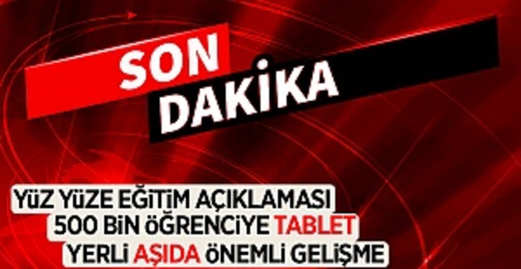 Cumhurbaşkanı Erdoğan: Eğitimde kapsam genişliyor, yerli aşıda sona yaklaşıldı