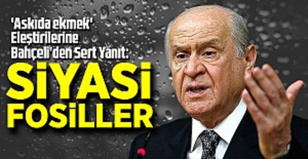 Devlet Bahçeli'den 'askıda ekmek' açıklaması