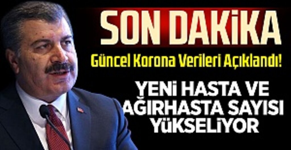 Son dakika… Sağlık Bakanlığı corona verilerini açıkladı! İşte 27 Ekim tablosu