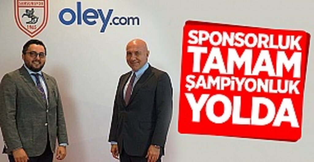 Sponsorluk tamam Şampiyonluk yolda