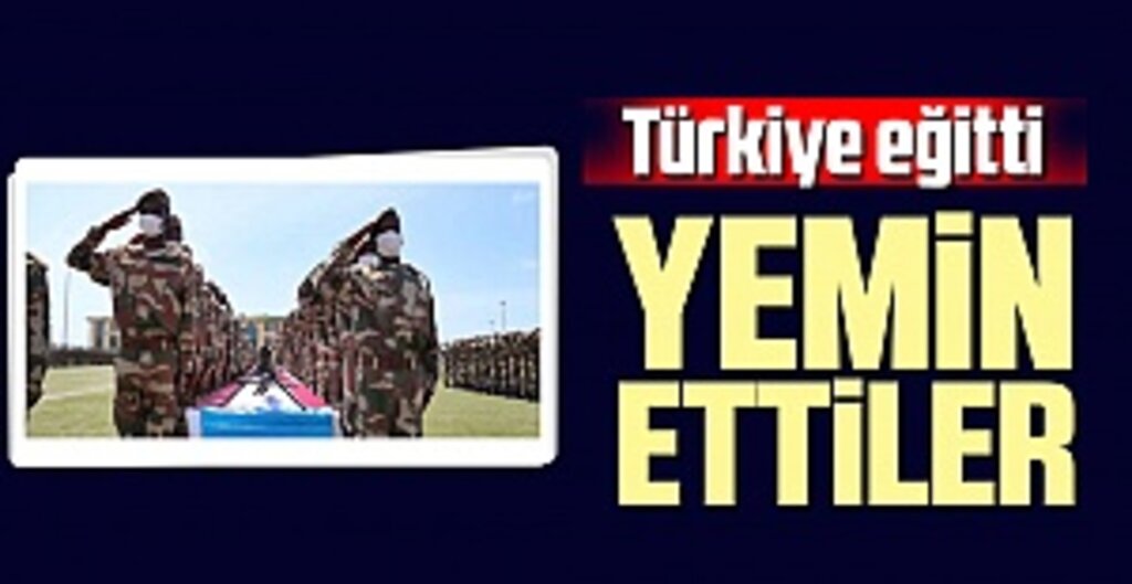 Türkiye eğitti! Yemin ettiler