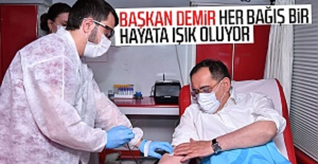 Başkan Demir: Her bağış, bir hayata ışık oluyor