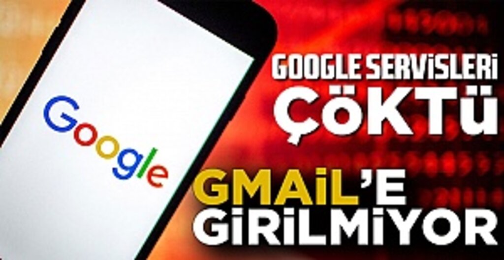 Gmail çöktü mü? Gmail ve Google Meet servislerinde erişim sorunu yaşanıyor