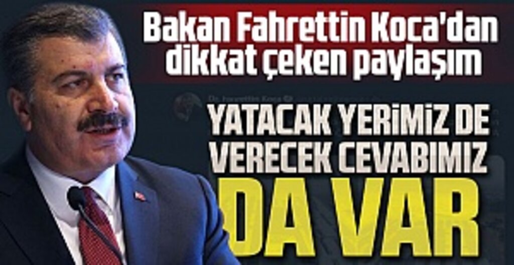 Bakan Koca'dan Acil Durum Hastaneleri Hakkındaki İddialara Yanıt