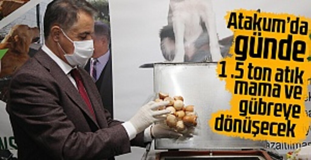 Atakum Belediyesi’nden Çevreci Atılım: Atıklar Gübre ve Mama Oldu!