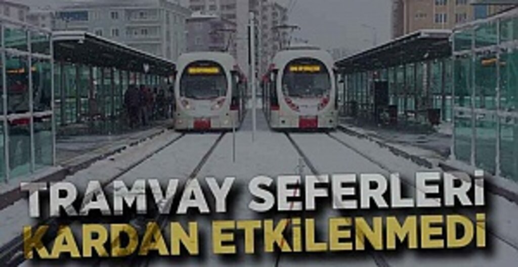 Samsun’da Kar Yağışı Toplu Ulaşımı Aksatmadı: 25 Tramvay Tam Kapasiteyle Hizmette