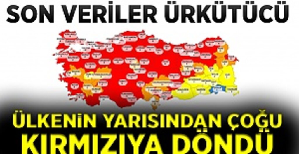 Yeni Koronavirüs Risk Haritası Açıklandı: 58 İlde Cumartesi Kısıtlaması Geri Geldi