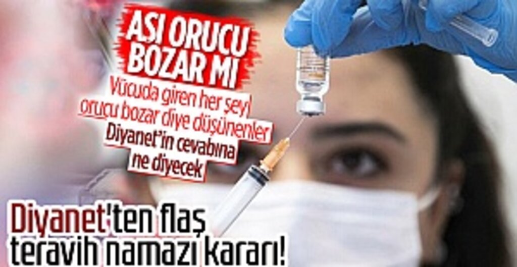 Diyanet’ten Ramazan Öncesi Önemli Açıklamalar: Teravih Namazı Evlerde Kılınacak, Aşı Orucu Bozmuyor