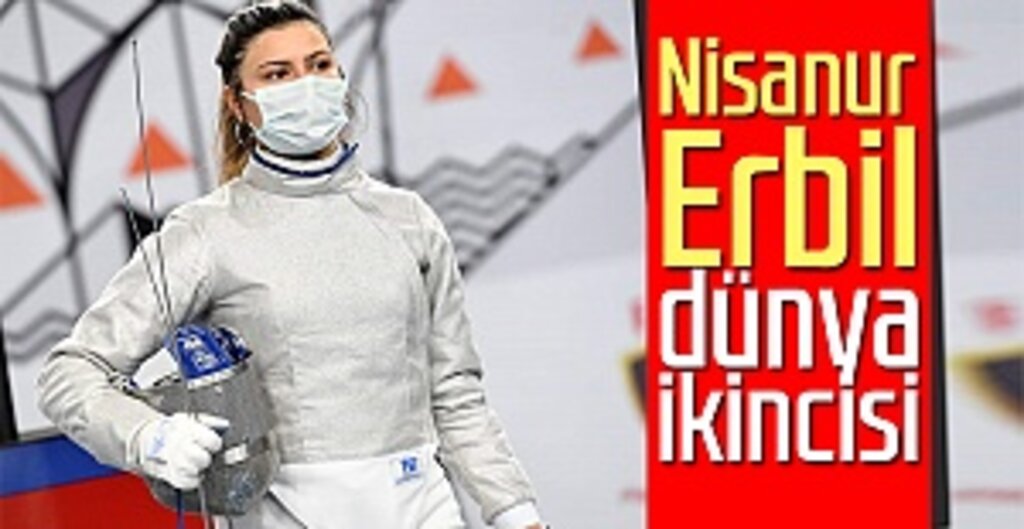 Samsunlu Eskrimci Nisanur Erbil'den Dünya İkinciliği