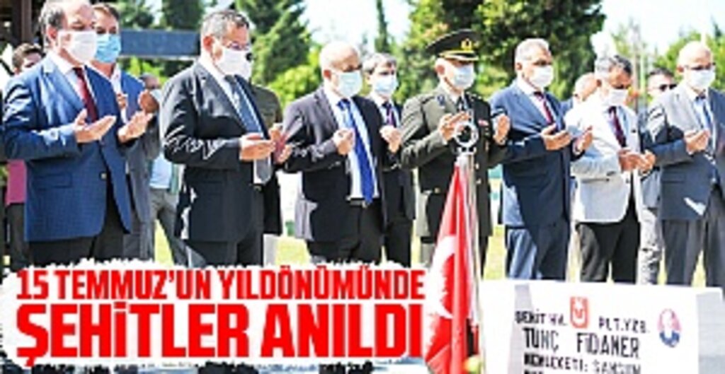 Samsun’da 15 Temmuz Şehitleri Dualarla Anıldı