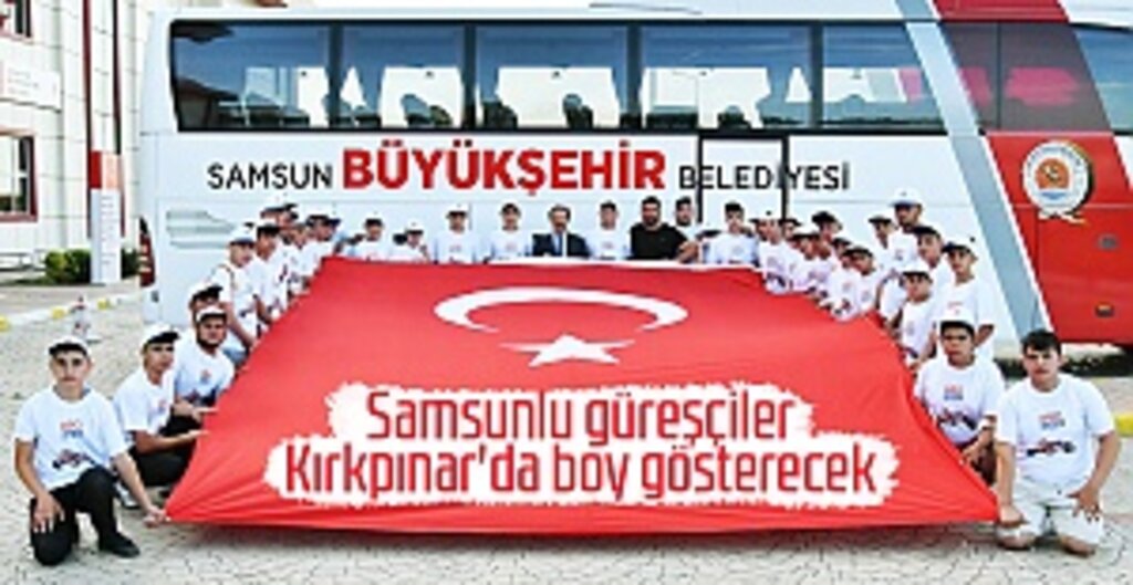 660. Tarihi Kırkpınar Yağlı Güreşleri’nde Samsunlu Pehlivanlar Er Meydanında