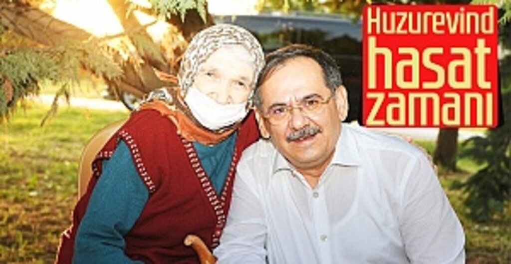 Başkan Mustafa Demir Huzurevi Bahçesinde Hasada Katıldı, Bocce Oynadı