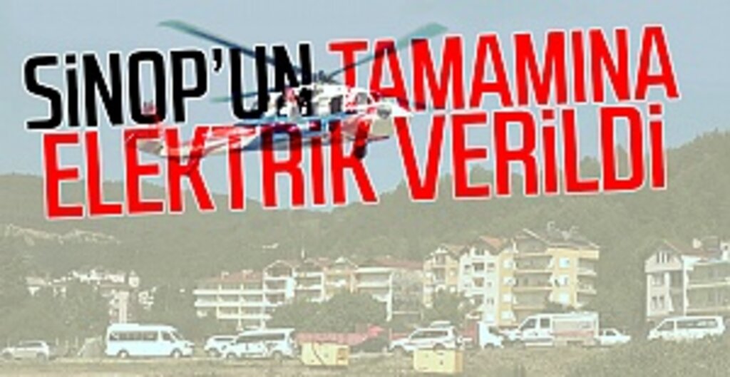 YEDAŞ, Selin Yaralarını Sardı: Sinop’un Tamamına Enerji Verildi