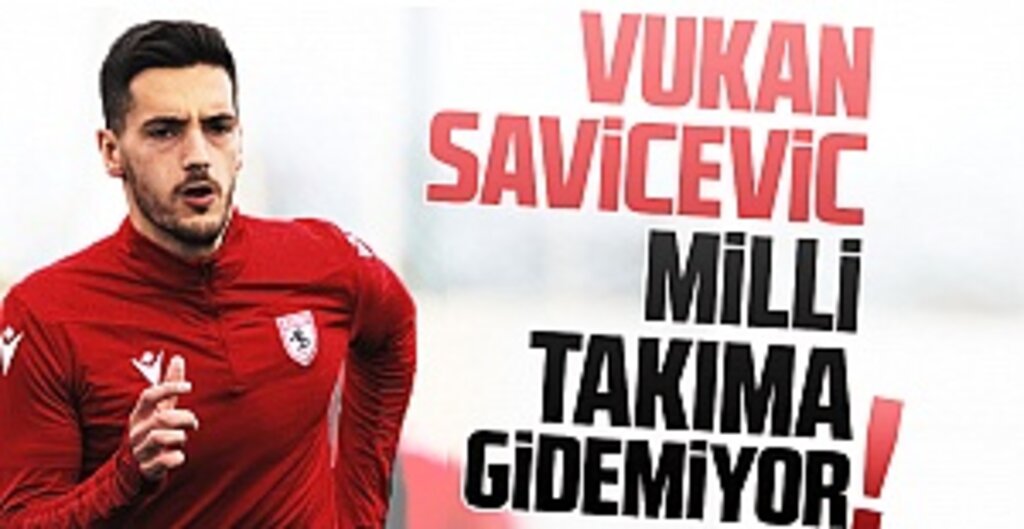 Savicevic, Milli Takıma Katılamayacak