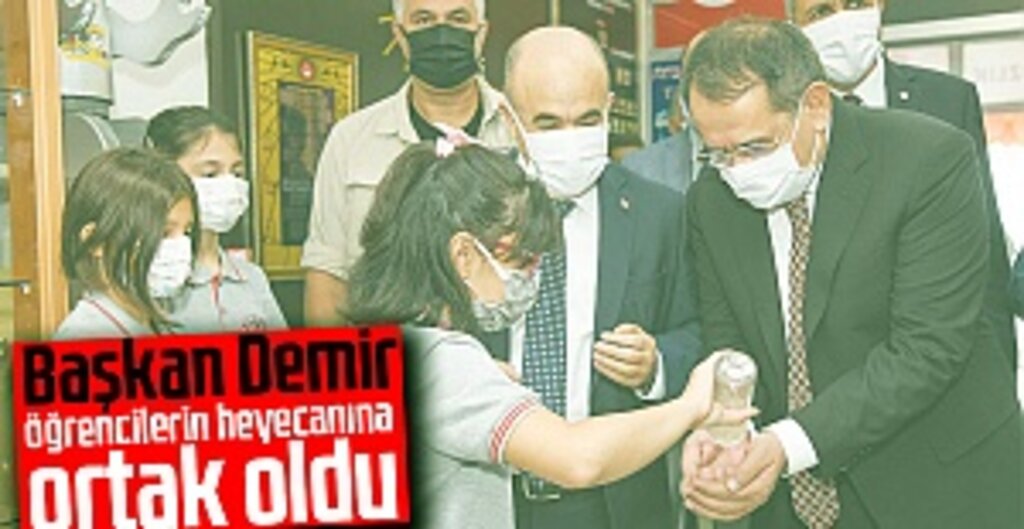 Samsun'da Okullar Yüz Yüze Eğitimle Yeniden Canlandı