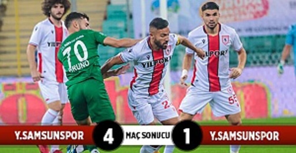 Bursaspor: 4 Yılport Samsunspor: 1 (Maç Sonucu)
