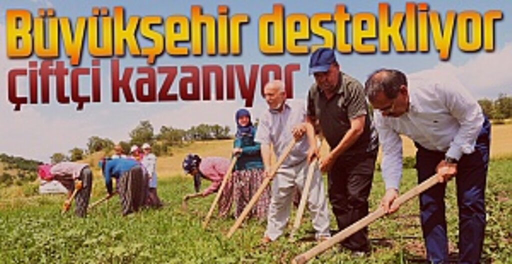 Samsun Büyükşehir Belediyesi’nden Çiftçiye 7.5 Milyon Liralık Destek