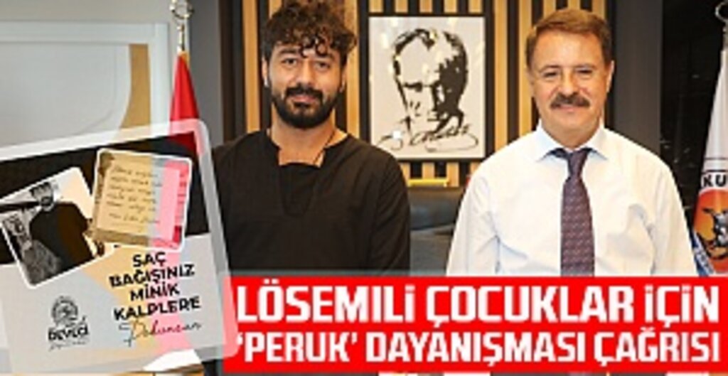 Lösemili çocuklar için 'peruk' dayanışması çağrısı