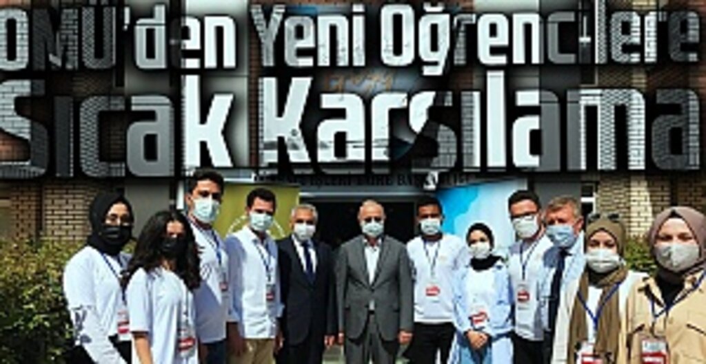 OMÜ’de Kayıt Heyecanı: Yeni Öğrenciler İçin “Kampüse Hoş Geldin” Karşılama Programı