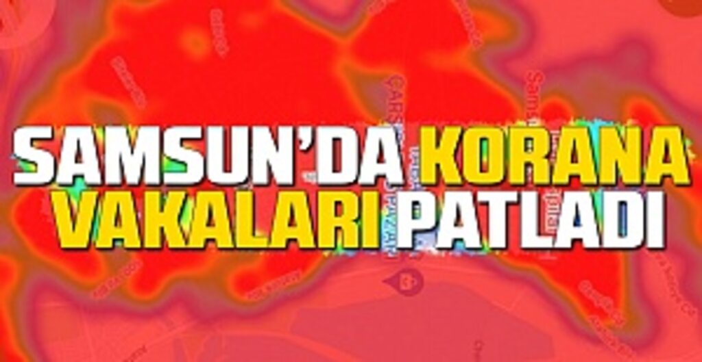 Samsun’da Son Bir Haftada 2 Bin 871 Kişi Virüse Yakalandı