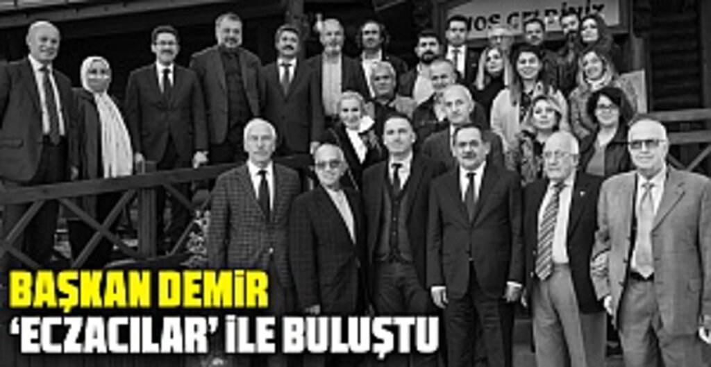 Başkan Mustafa Demir: Eczacılarımız, Şehrin En Değerli Hafızalarından Biri