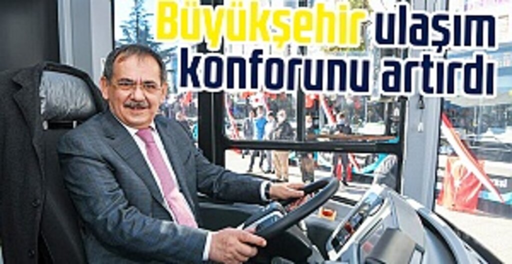 Samsun Büyükşehir Belediyesi'nden Engelli Dostu 30 Yeni Otobüs