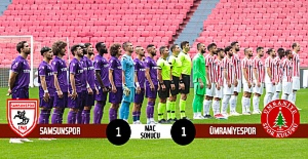 Yılport Samsunspor, Ümraniyespor ile 1-1 Beraber Kaldı