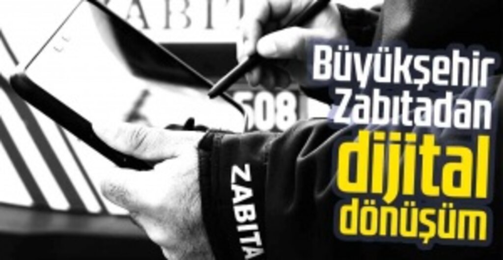 Samsun Büyükşehir Zabıtası Denetimlerde Artık Tablet Kullanıyor