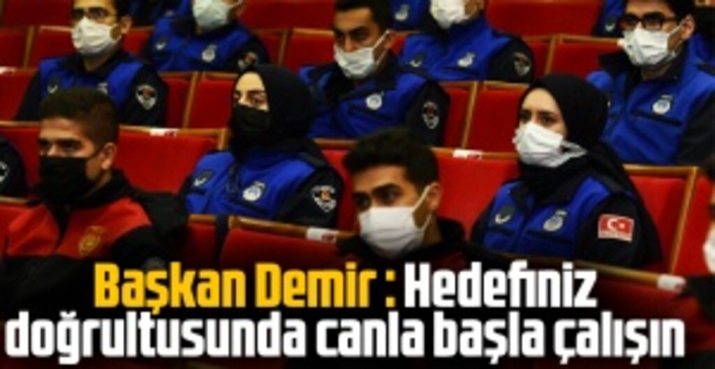 Samsun Büyükşehir Belediyesi'nde Yeni Zabıta ve İtfaiye Erleri İçin Oryantasyon Eğitimi Başladı